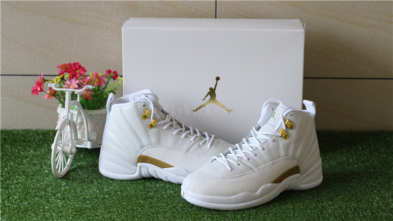 Air Jordan 12 White OVO New